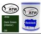 Preview: Jeep, Dark Green (Interior), G8: 500ml Lackdose, von ATW Autoteile West.